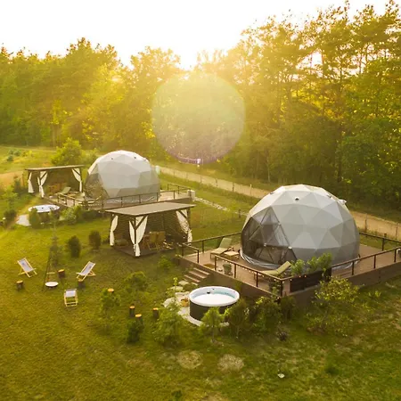 Campo de lujo Setnowa Glamping Sitno (Pomerania)